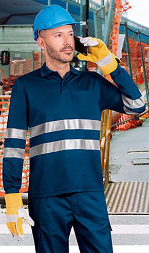 Polo M/L Longford Valento - Ropa Laboral personalizada