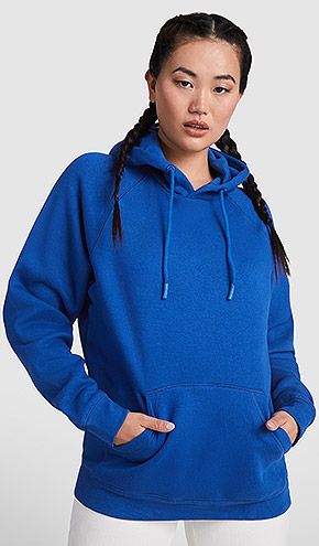 Sudadera Organica Unisex Capucha Vinson Roly