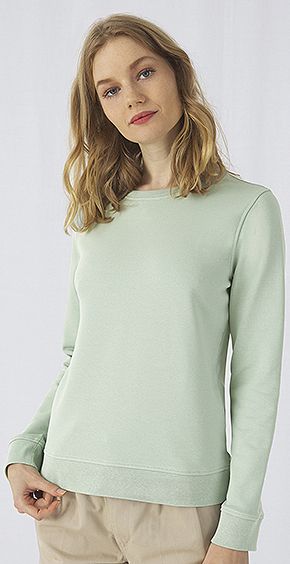 Sudadera Organica Inspire French Terry Mujer B&C - BC