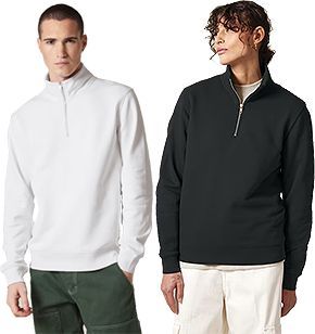 Sudadera Unisex Color Media Cremallera Trucker Stanley Stella