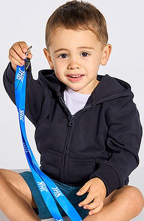 Sudadera Cremallera Hooded Kid French Terry Sweatshirt JHK - Sudaderas de Niño personalizadas