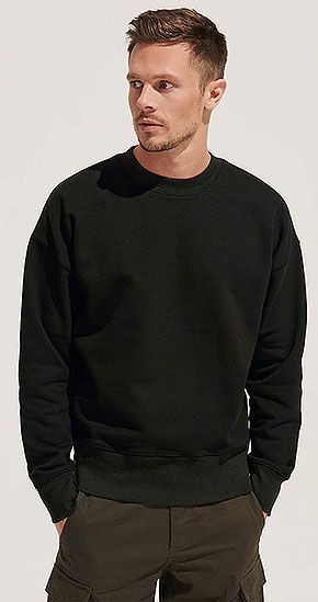 Sudadera Unisex Authentic Sols - camisetas oversize, camisetas oversize personalizadas, camisetas anchas personalizadas, camisetas oversized baratas