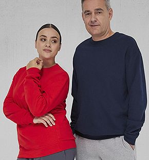 Sudadera Cuello Redondo ID.222 B&C - BC