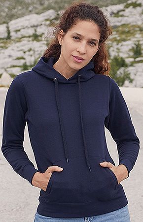 Sudadera Fruit of the Loom Capucha Mujer