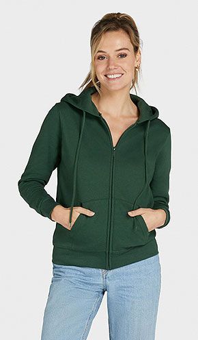 Sudadera Chica Capucha y Cremallera SG