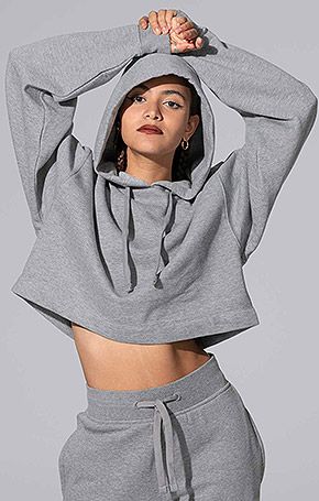 Sudadera Sweatshirt Lady Cropped JHK