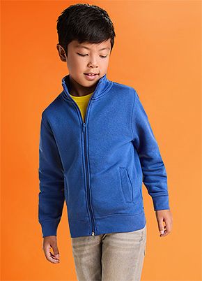 Sudadera Cremallera Ulan Infantil Roly - Sudaderas para Niños personalizadas