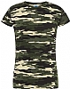 Camiseta Regular Lady Comfort Camuflaje Mujer JHK