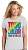 Camiseta Blanca Mujer Serigrafia Digital DINA3