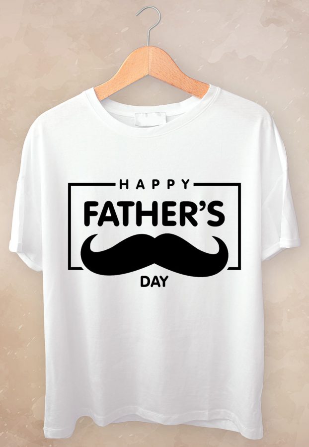 camiseta bigote dia del padre