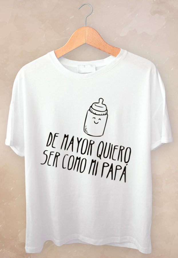 camisetas personalizadas padre e hijo