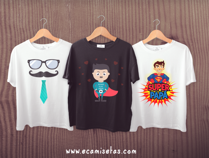 Camisetas personalizadas para el Día del Padre