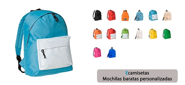 mochilas personalizadas comunion baratas