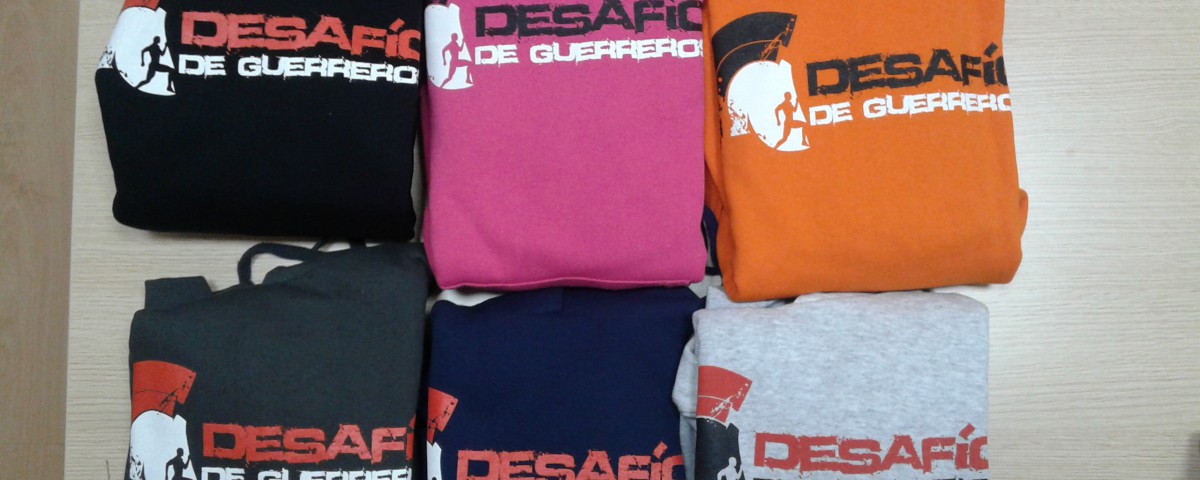 Desafío de guerreros-sudaderas y camisetas personalizadas