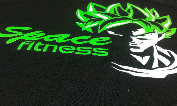 camiseta space fitness goku