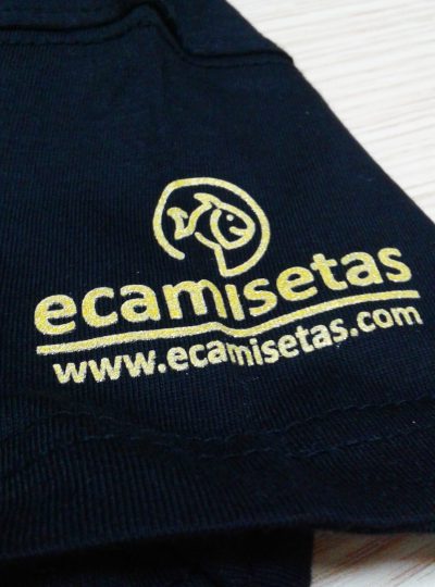 serigrafia oro ecamisetas