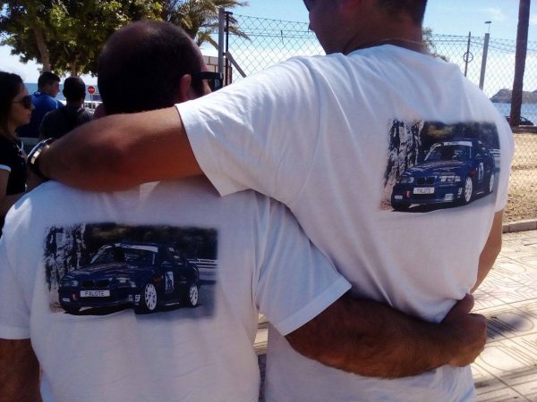 Camisetas personalizadas temporada rallyes