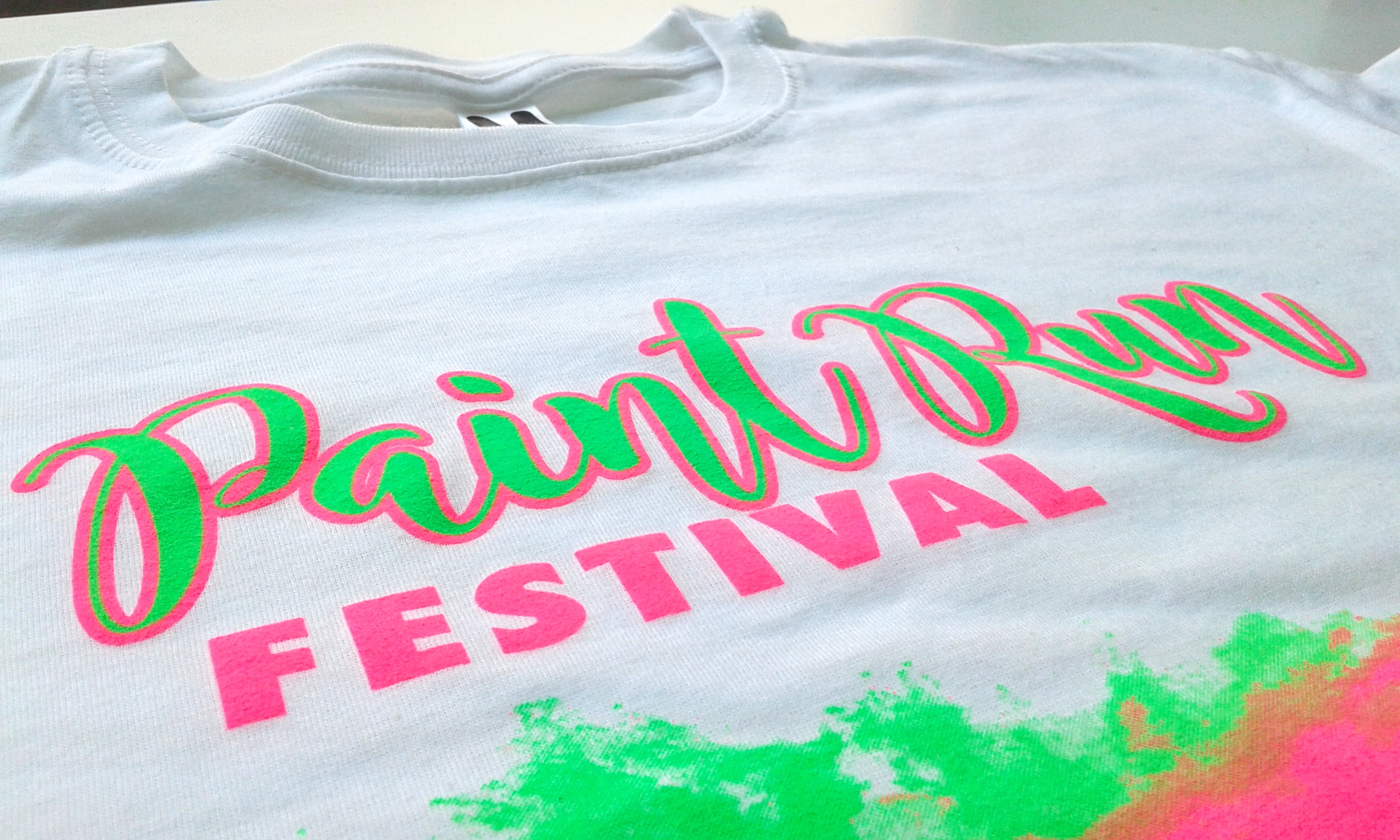 Paint Run Festival camiseta