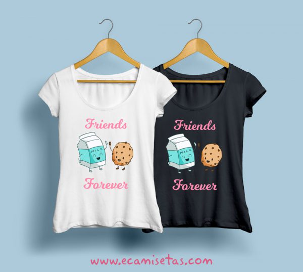 camisetas para amigas inseparables