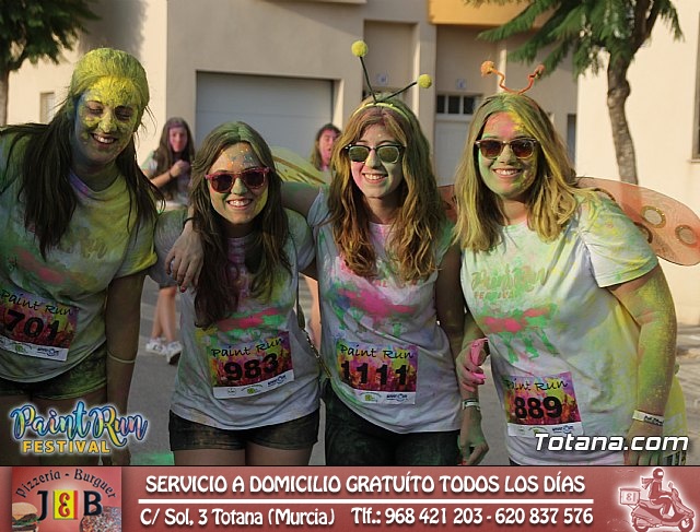 Camisetas mujer personalizadas Paint Run