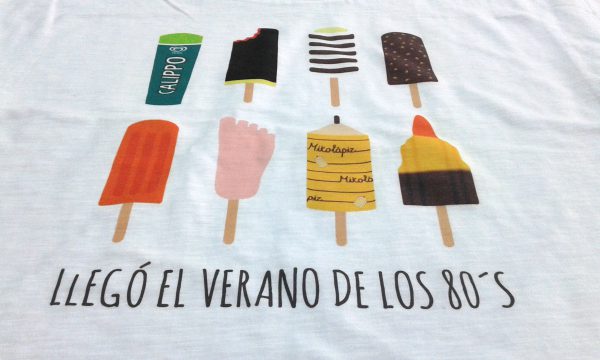 camisetas personalizadas verano de los 80´s