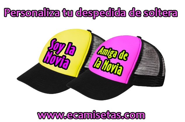 gorras despedidas de soltera