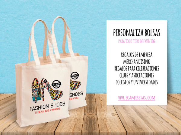 Bolsas de tela personalizadas publicitarias