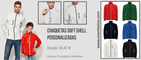 chaquetas softshell personalizadas