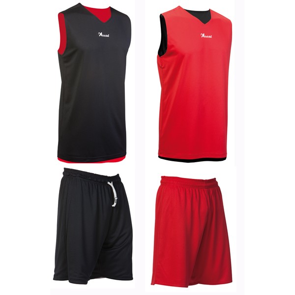 Equipaciones de baloncesto reversibles