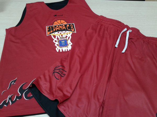 equipaciones baloncesto reversibles