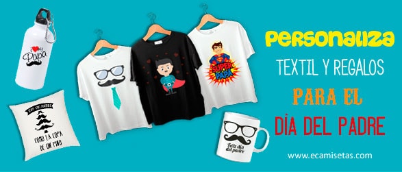 Camisetas personalizadas para el Día del Padre - Blog de camisetas  personalizadas