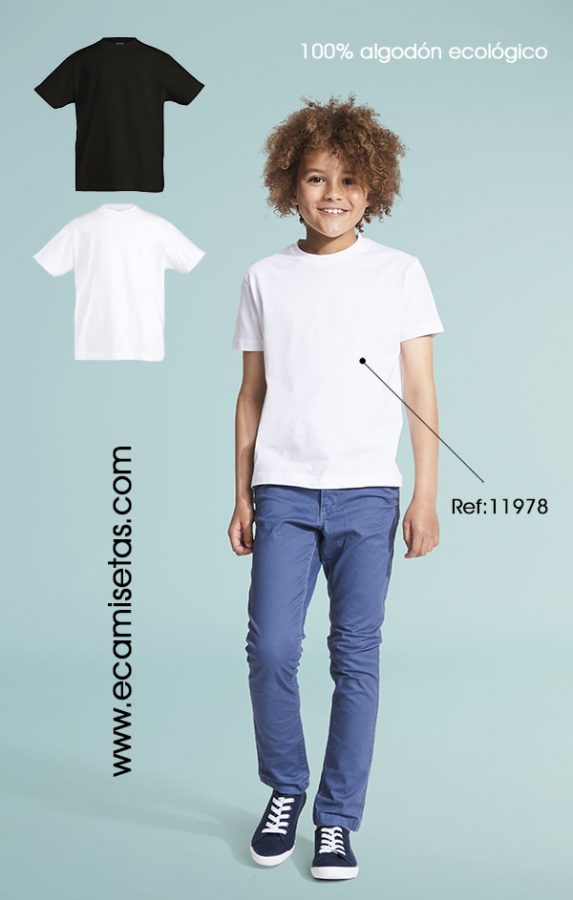 Camisetas sales algodon ecologico