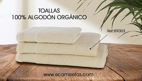 toallas algodon organico