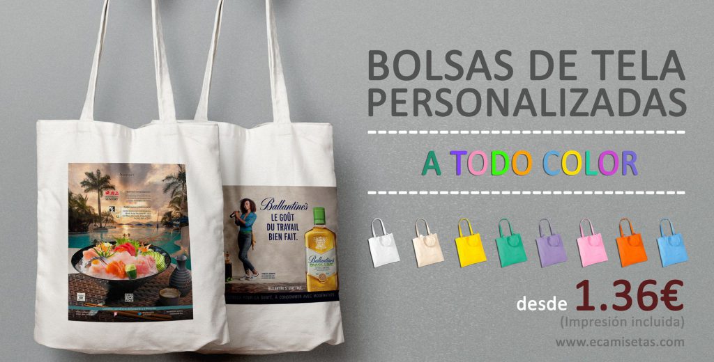 Bolsas de tela personalizadas