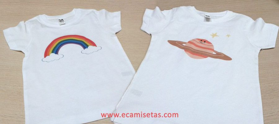 Camisetas personalizadas infantiles