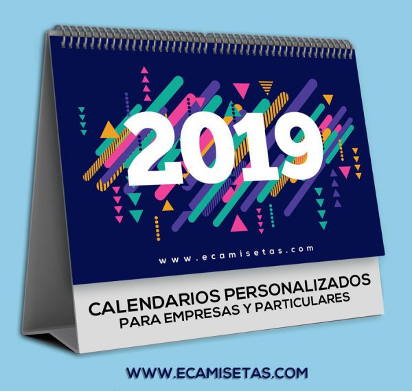 Calendario mesa personalizado