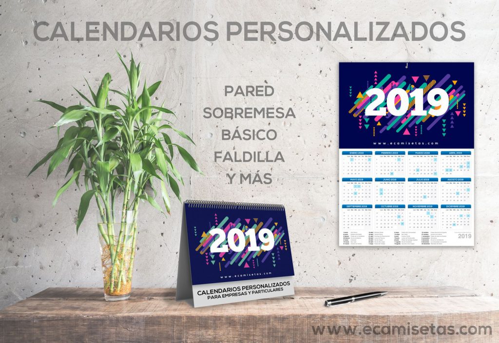 Calendarios personalizados para empresas