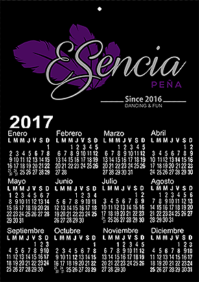 Calendario empresas personalizado