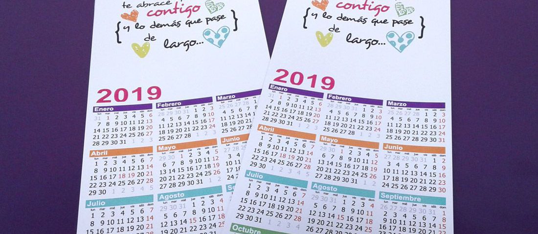 Calendarios personalizados