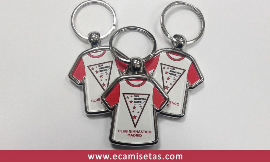 Llaveros personalizados club gimnastico madrid