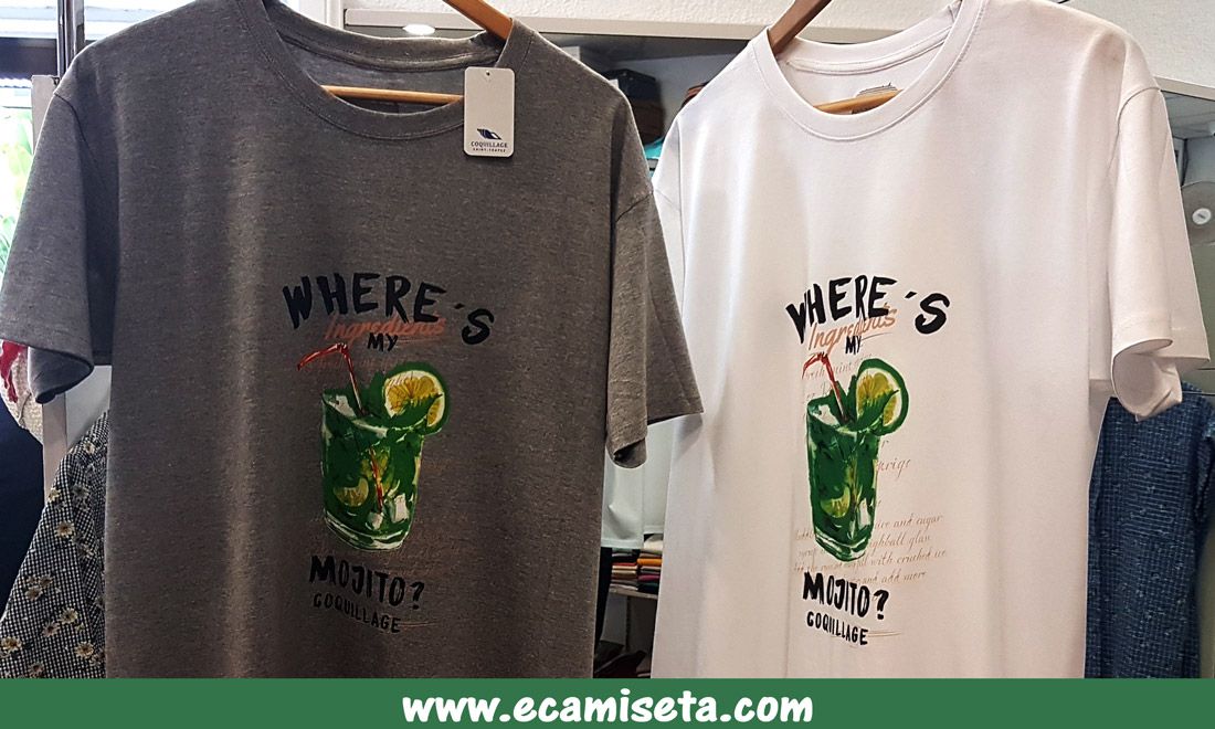 Camisetas personalizadas mojito