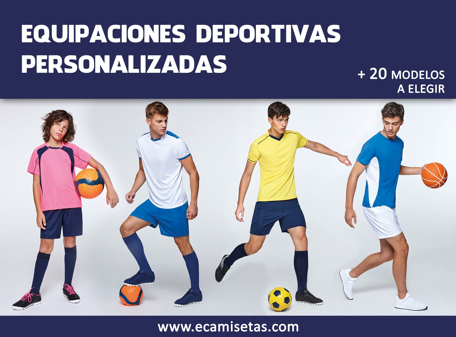 Equipaciones deportivas personalizadas