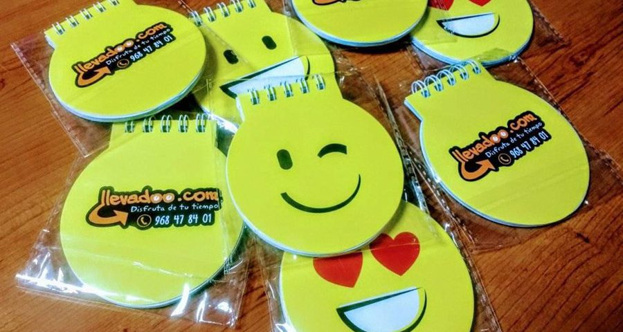 Libretas personalizadas emoticono