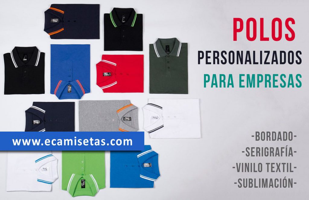 Polos personalizados para empresa