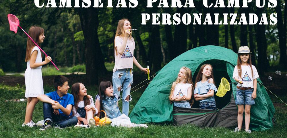 Camisetas para campus personalizadas