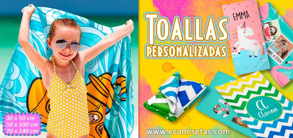 Toallas de playa personalizadas