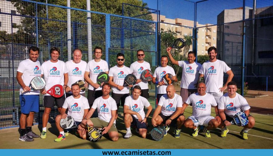 Camisetas publicitarias padel