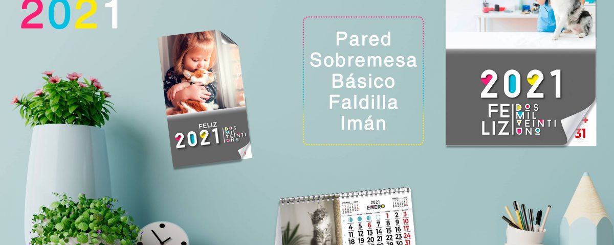 calendarios para empresas personalizados 2021