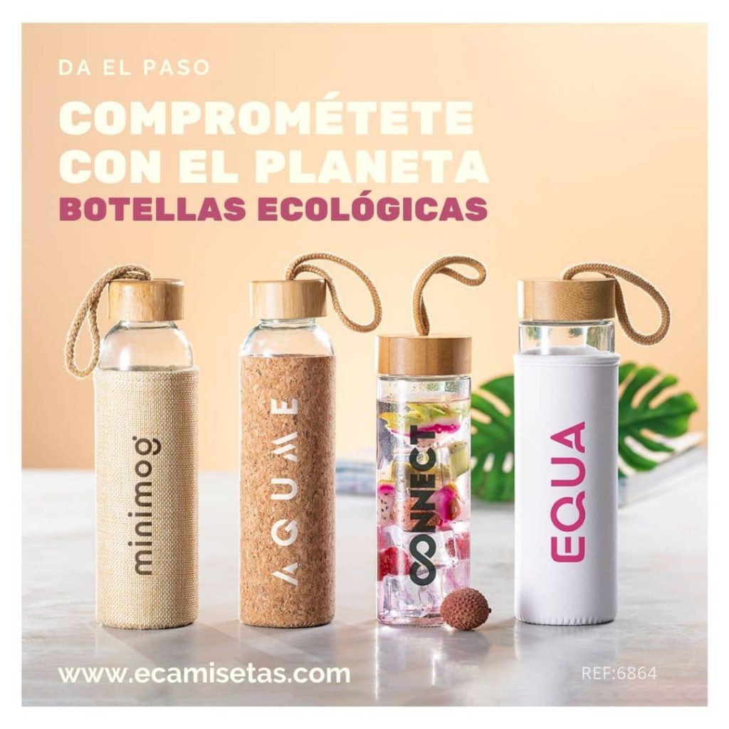 merchandising ecologico - botellas ecologicas promocionales