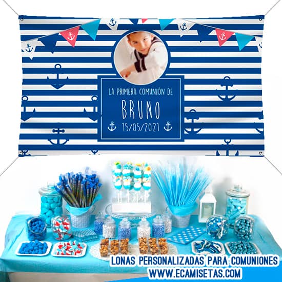 lonas comunion personalizadas